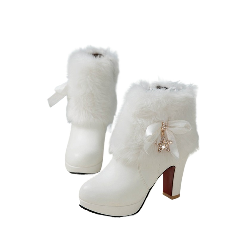 Wedding Fx - Snowboots Dames Winter Warm Pluche Mode