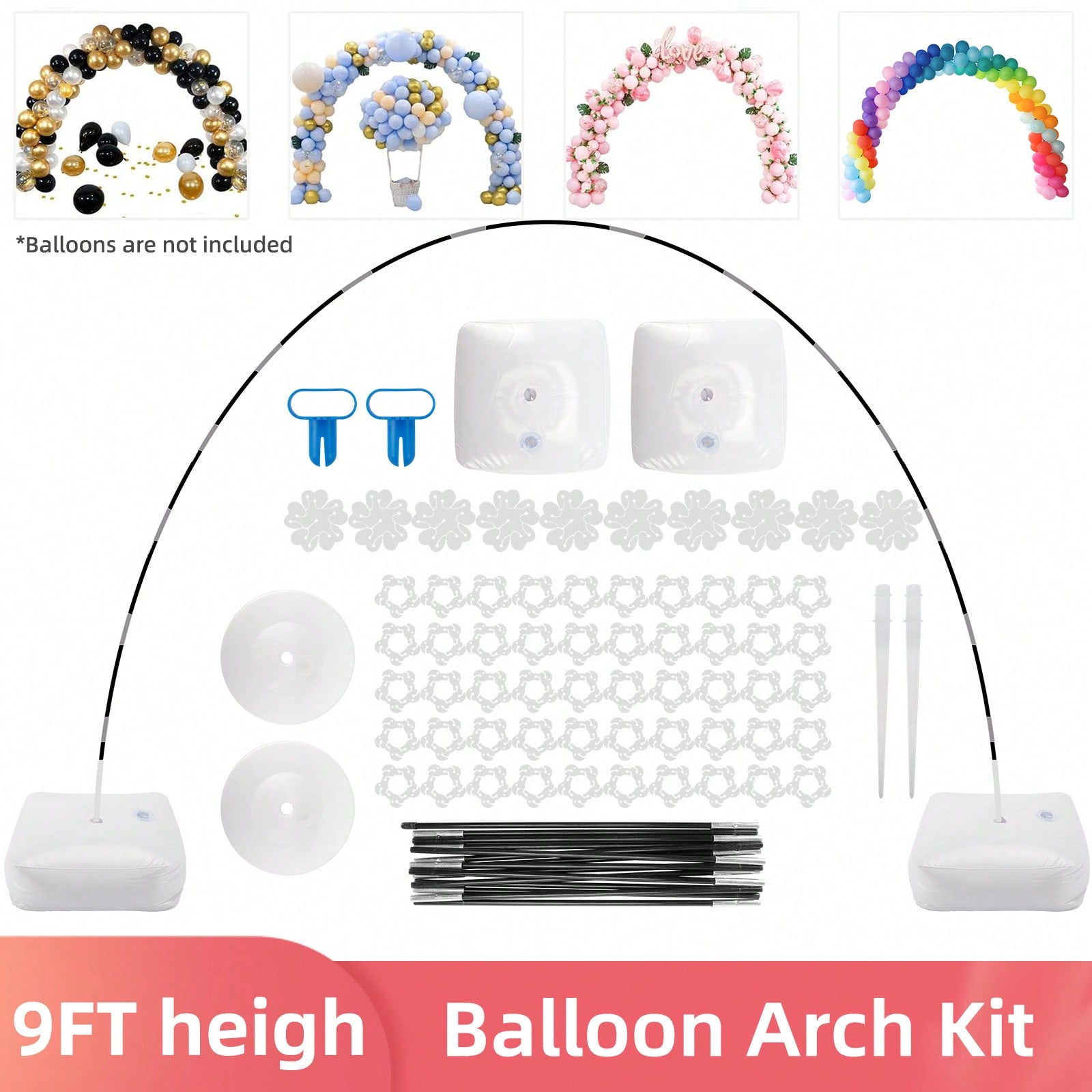 Wedding Water Supply - 1 Set Ballonboogstandaardset, 120