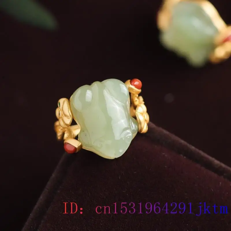 Groene Jade Kikker Ringen Char - Wedding Zone recensie en prijs