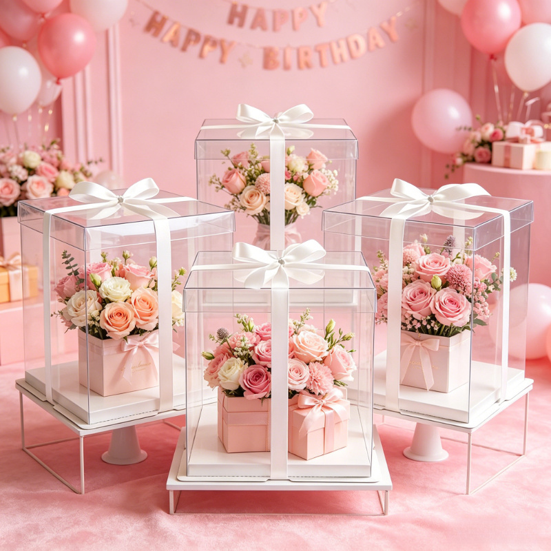 Transparante taartdozen, grote - Wedding Supply.Box recensie en prijs