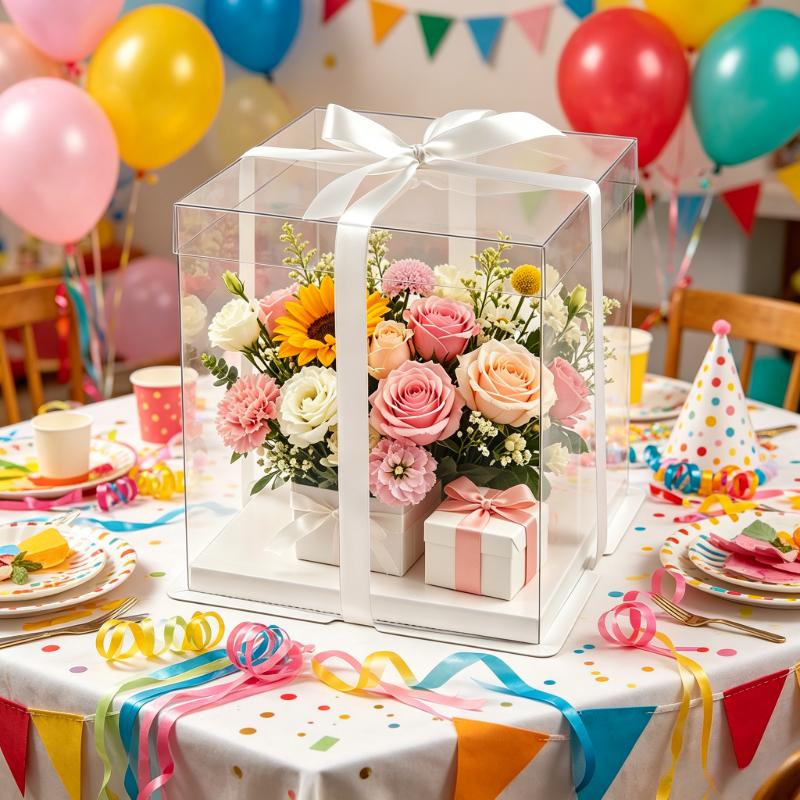 Transparante taartdozen, grote - Wedding Supply.Box recensie en prijs