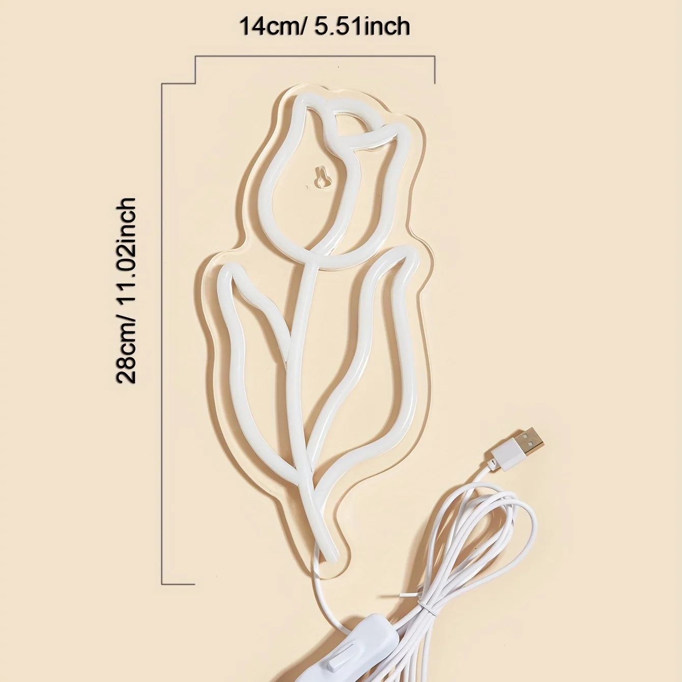 Led Rosvormige Neon Teken 5V U - Wedding Power Supply recensie en prijs