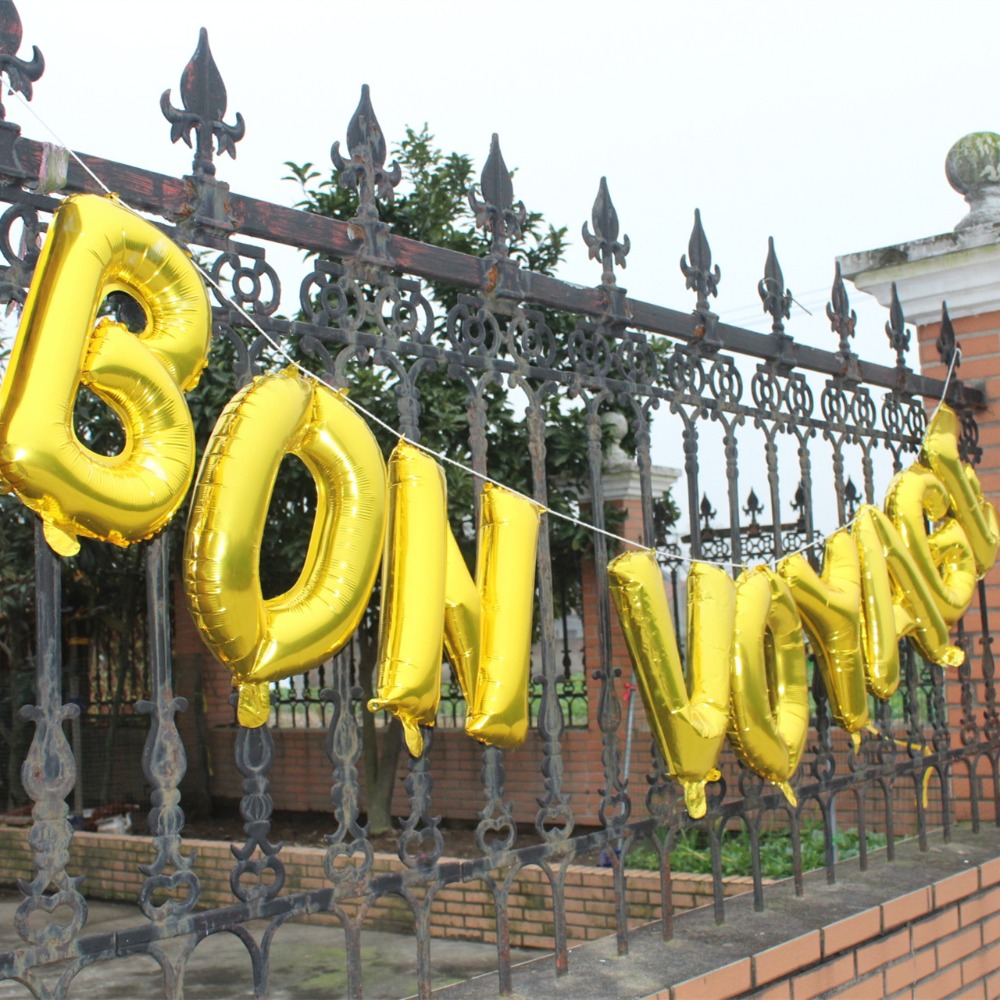 Bon Voyage Ballonnen Banner na - Wedding Job recensie en prijs