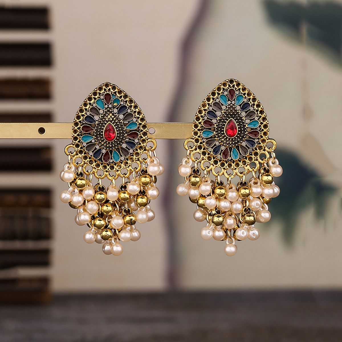 Retro Indian Sieraden White Wa - Indian Wedding Supply recensie en prijs