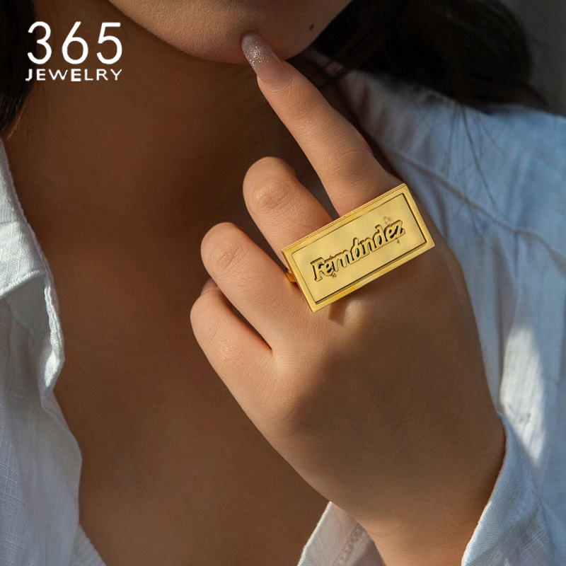 Mode Aangepaste Naam Ringen Ro - Wedding Zone recensie en prijs