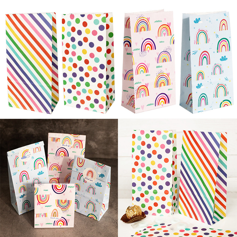 Kleine papieren zakken Regenbo - Wedding Supply.Box recensie en prijs
