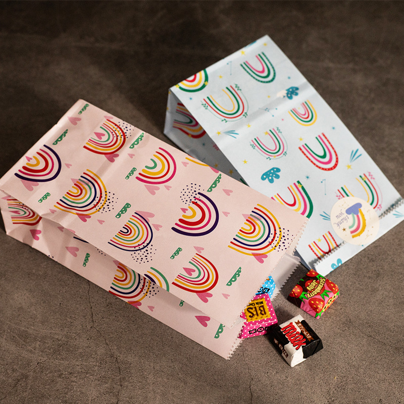 Kleine papieren zakken Regenbo - Wedding Supply.Box recensie en prijs