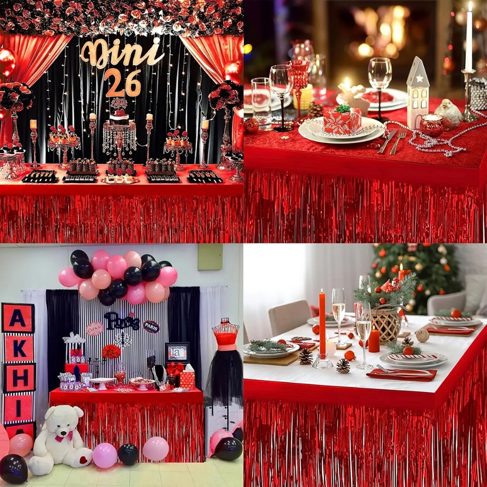 22 stuks rode folie streamers  - Wedding Supply Canada recensie en prijs