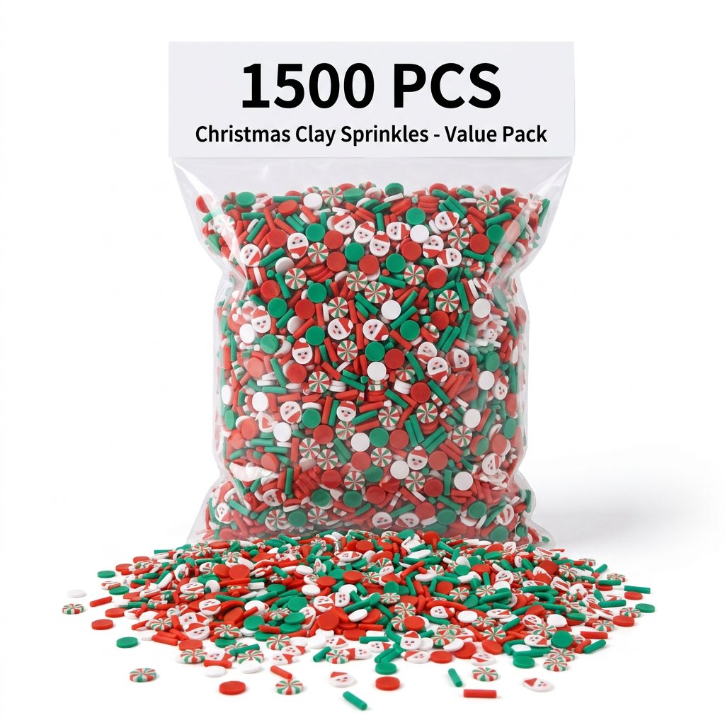 1500 stuks Kerstklei-versierin - Wedding Supply Bulk recensie en prijs