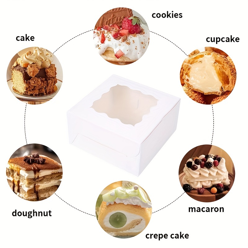 10 stuks Kraftpapier Cake Cand - Wedding Supply.Box recensie en prijs