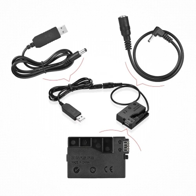 DR-E8 Dummy Batterij Met Dc Po - Wedding Power Supply recensie en prijs