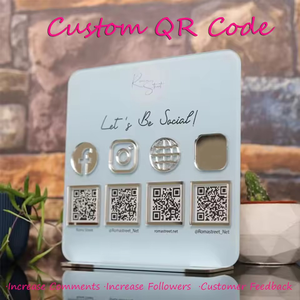 Gepersonaliseerde QR-code acry - Wedding Solution recensie en prijs